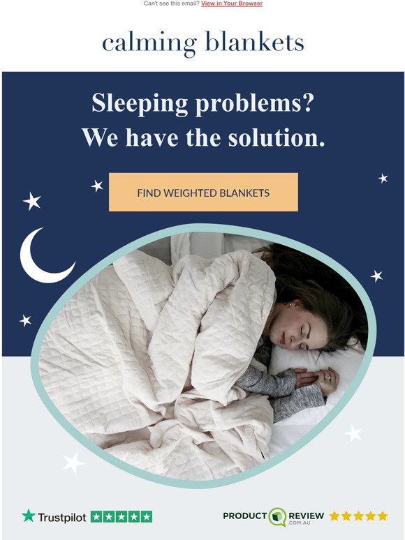 If you’ve got sleeping problems