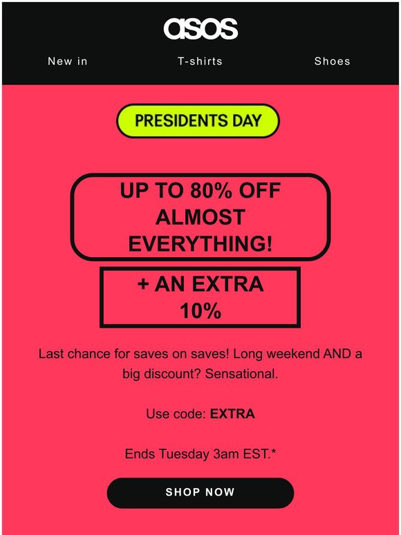 Last chance! Save an extra 10%... 📣