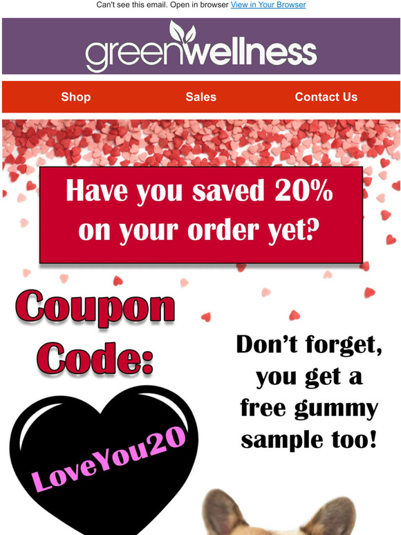 Don't Miss 20% Off ❤️