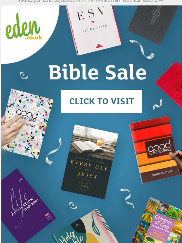 📖 Bible Sale! | Over 200 Bibles At Great Prices + Your £5 Voucher