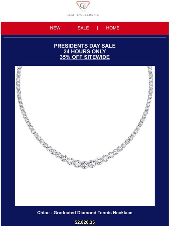 24 HOURS ONLY - Presidents Day SALE