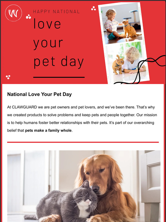 Happy National Love Your Pet Day!
