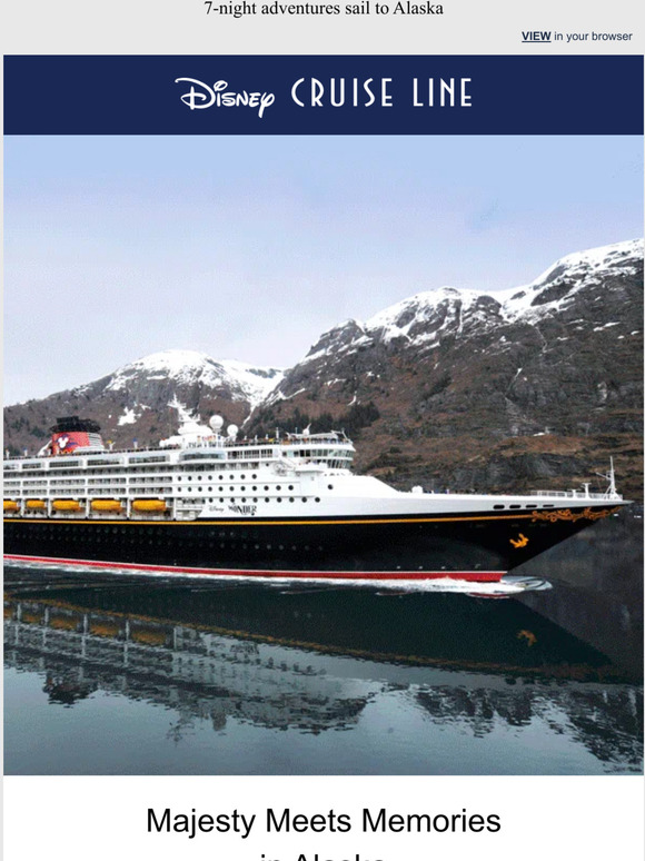 Disney Cruise Line: Embark on an Alaskan adventure full of wonder and 