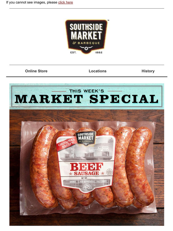 *ON SALE* - Original Beef Sausage Value Packs!