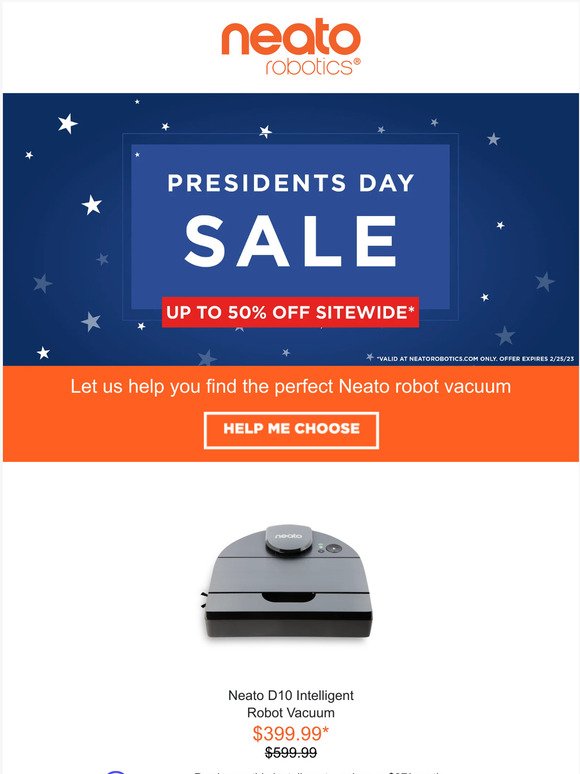Presidents' Day Sale - Up to 50% sitewide!