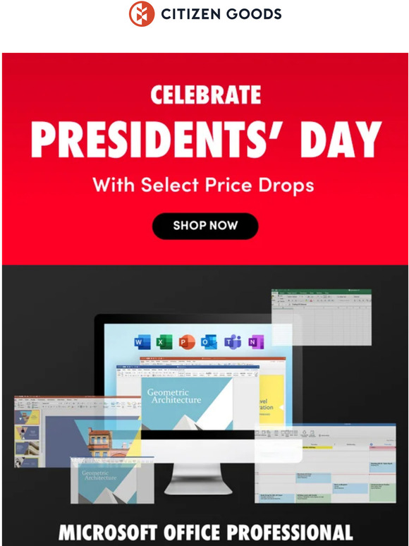You Can't Say Presidents’ Day Without PRESENTS