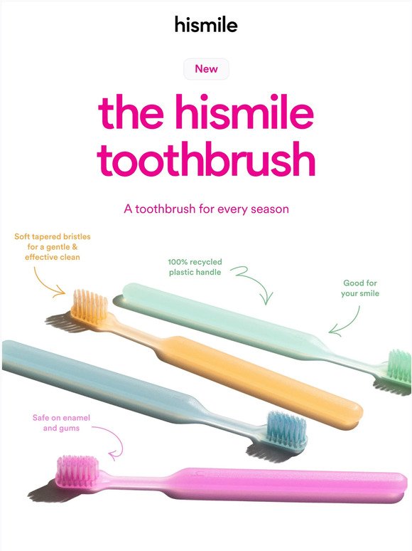 NEW PRODUCT: A New Way to Brush
