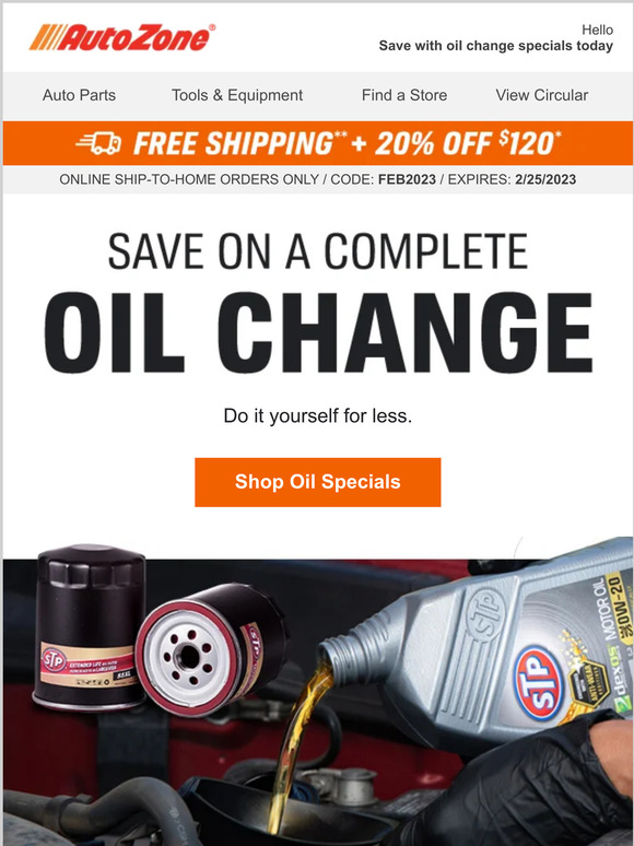 AutoZone Email Newsletters Shop Sales, Discounts, and Coupon Codes