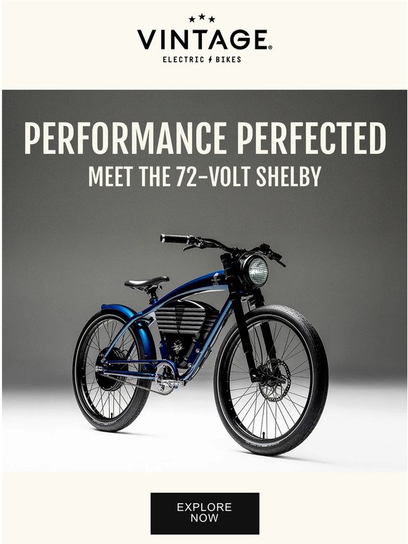 Introducing The 72-Volt Shelby 🚴💨
