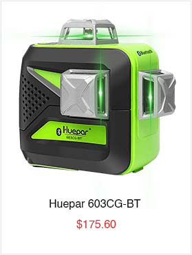 Huepar 603CG-BT - 3D Laser Level with Bluetooth Connectivity Huepar