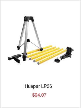 Huepar LP36 - 12Ft Lasers Level Adapter Tripod