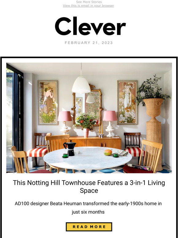 Architectural Digest This 100yearold Notting Hill townhouse features