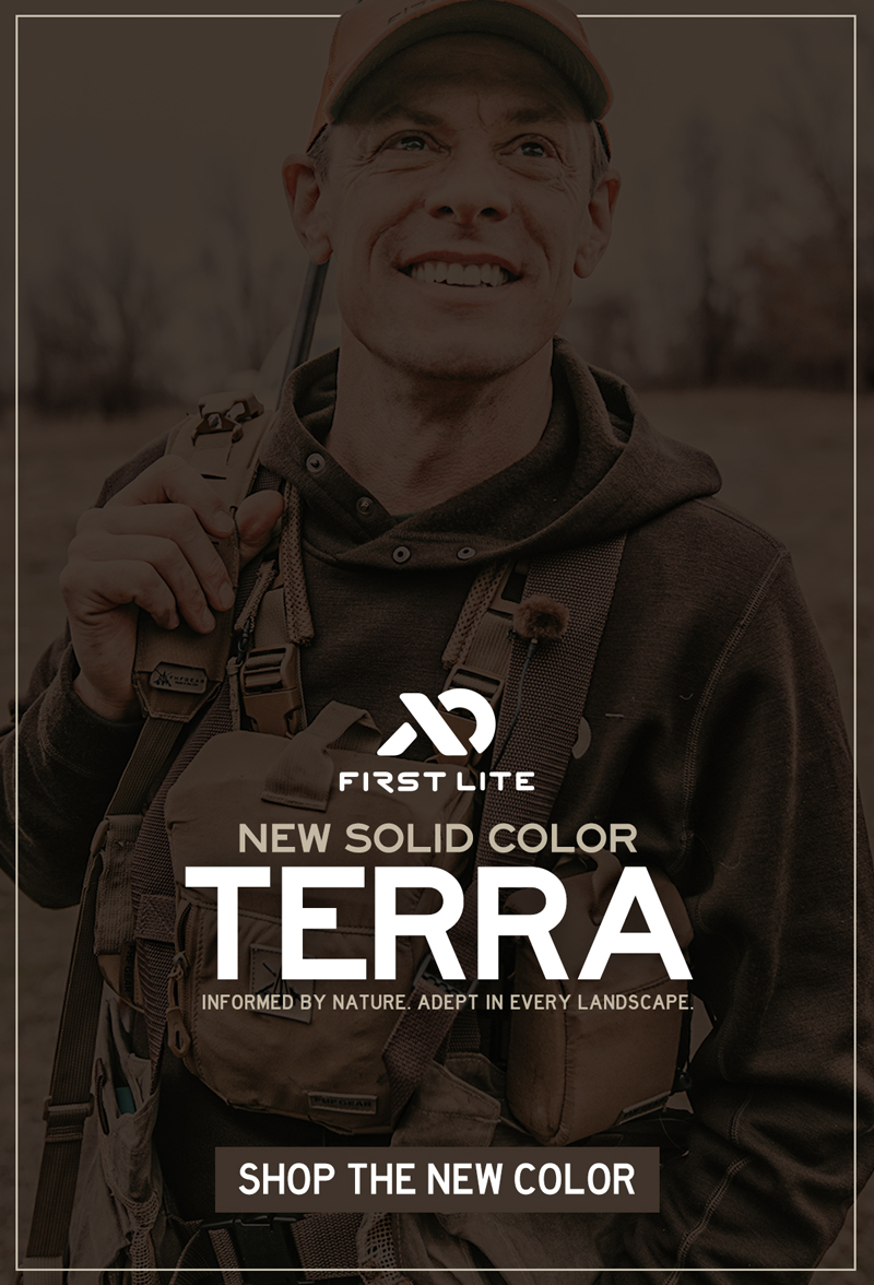 MeatEater First Lite's New Solid Color Terra Milled