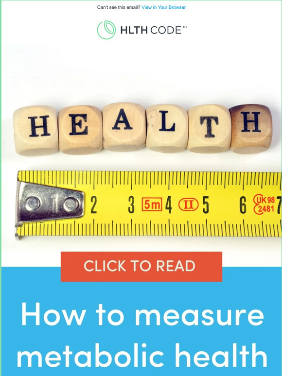 HLTH Code How to measure metabolic health Milled