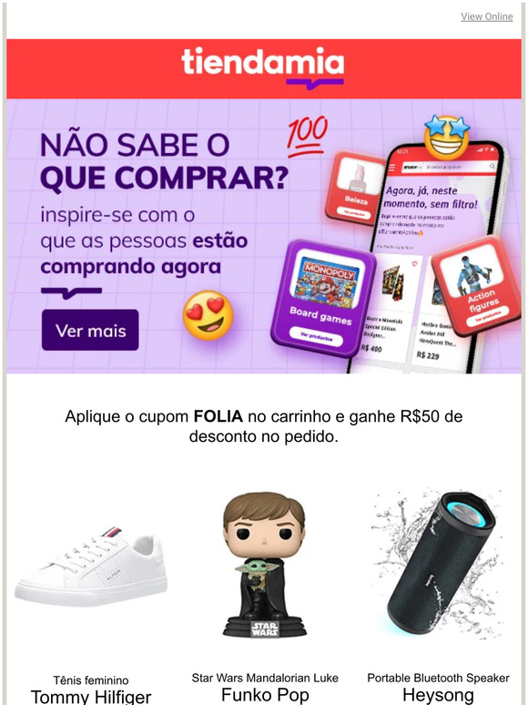 Temos um presente pra você!