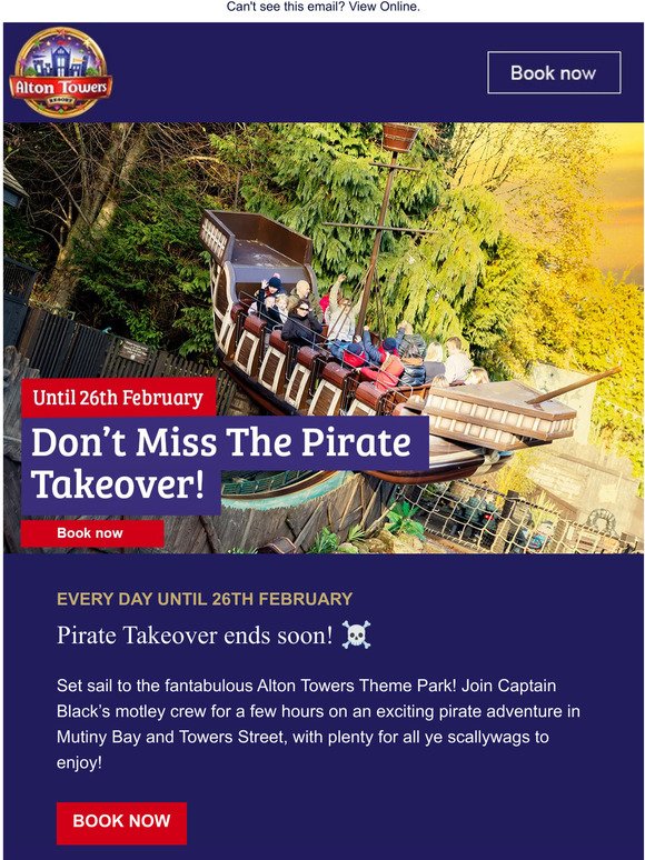Don't miss our on The Pirate Takeover! ☠️🏴‍☠️