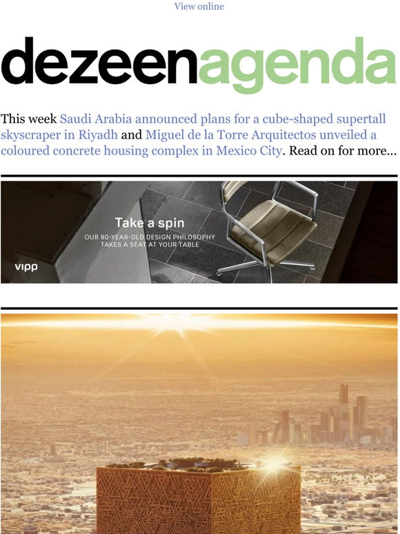 Dezeen: Agenda: Saudi Arabia plans cube-shaped supertall skyscraper for ...