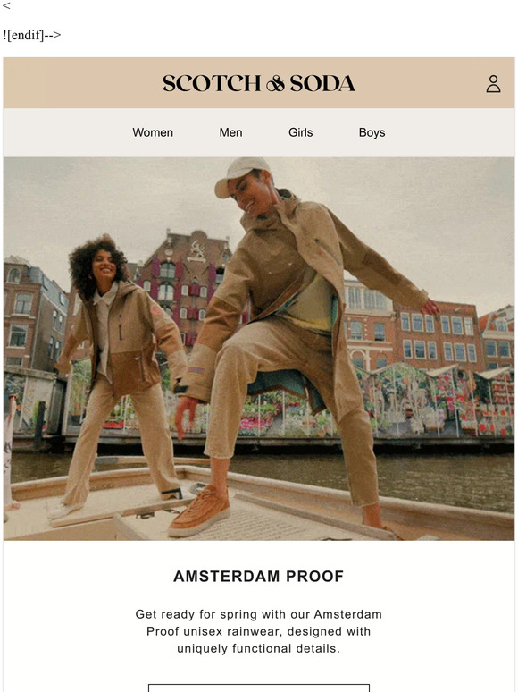 Rainwear: Amsterdam Proof