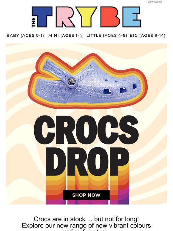 Turn Heads With Our New Crocs Colours