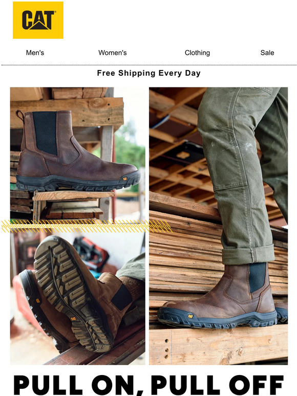 catfootwear Putting On Your Boots Has Never Been Easier Milled