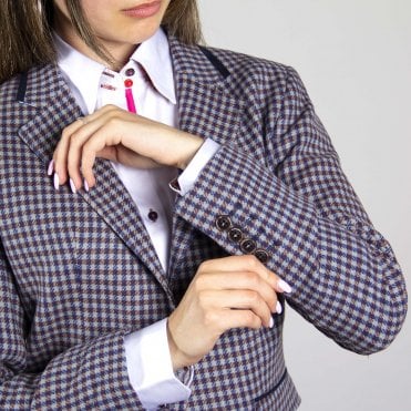 CALIFORNIA DOGTOOTH LADIES JACKET