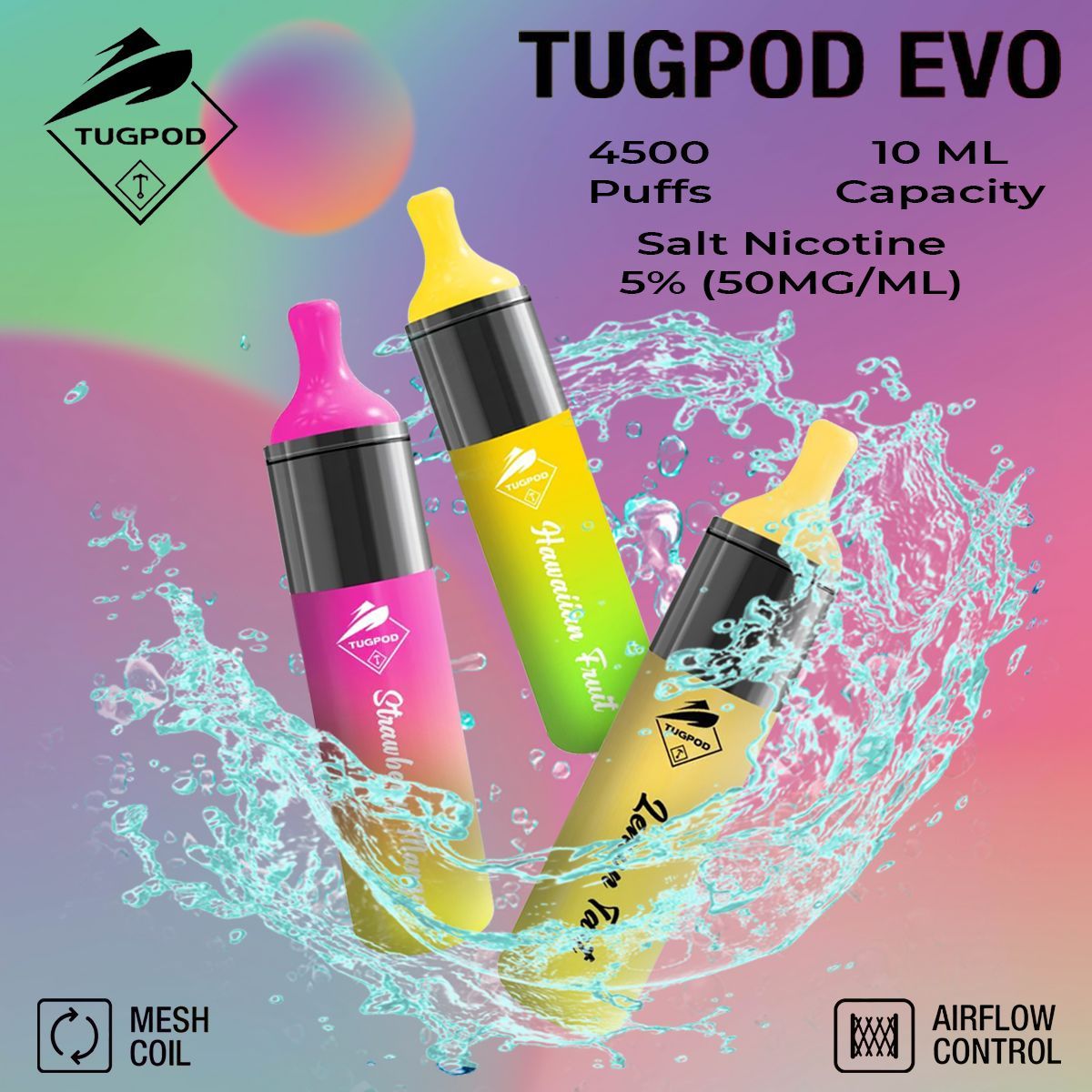 Vape.com: 🔥Try: Tugpod EVO Disposable⚡ | Milled