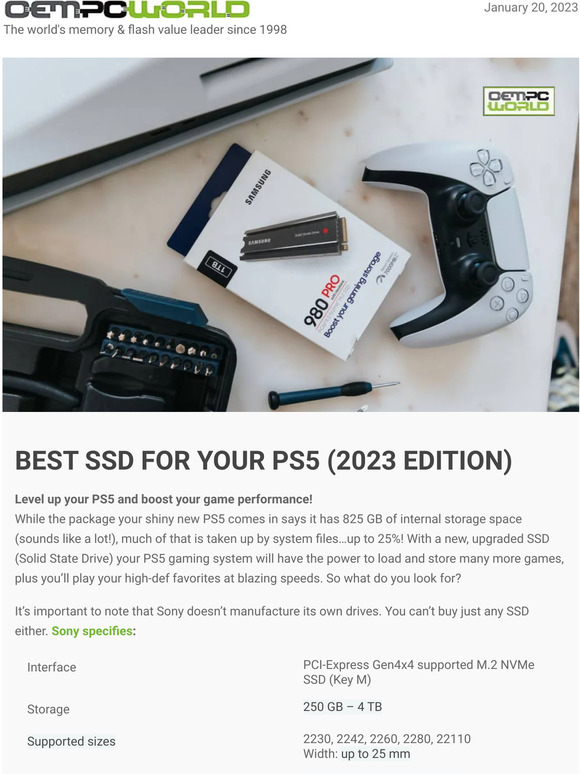Best SSD For Your PS5 (2023 EDITION)