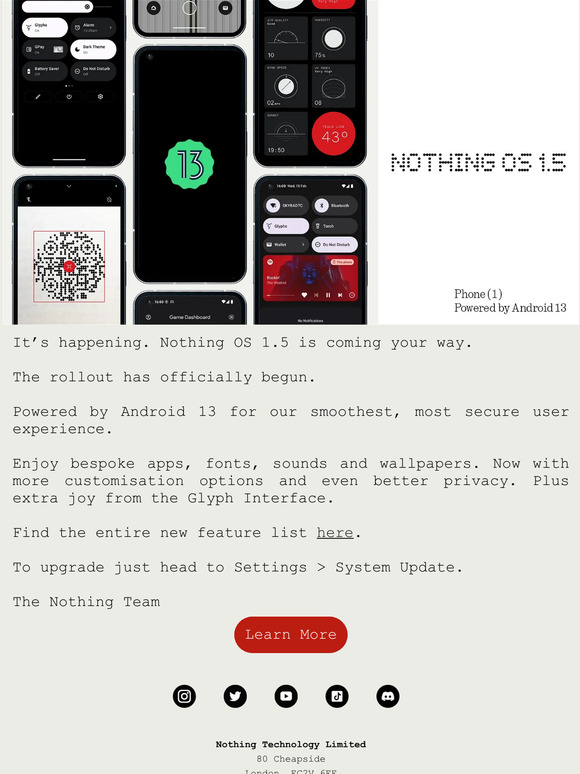 Phone (1) has officially never been better