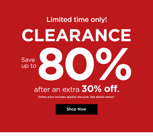Great clearance prices at Kohl's!