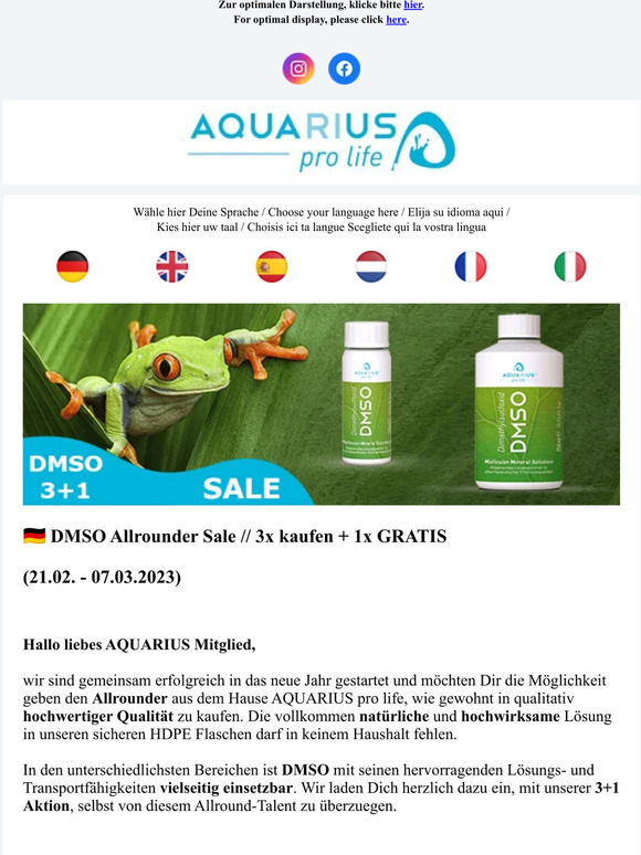 💚🌱 DMSO Sale - Buy 3 get 1 for FREE