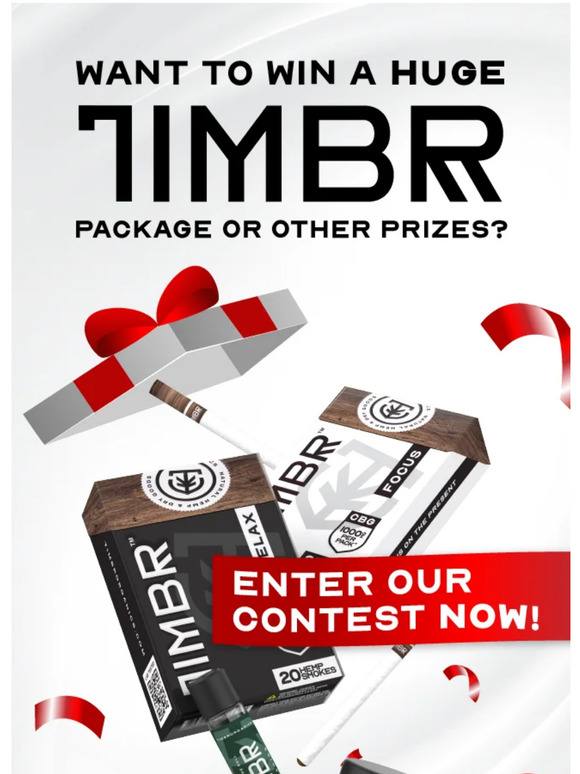 Want To Win A Huge TIMBR Prize Package Or Other Prizes? 🎁