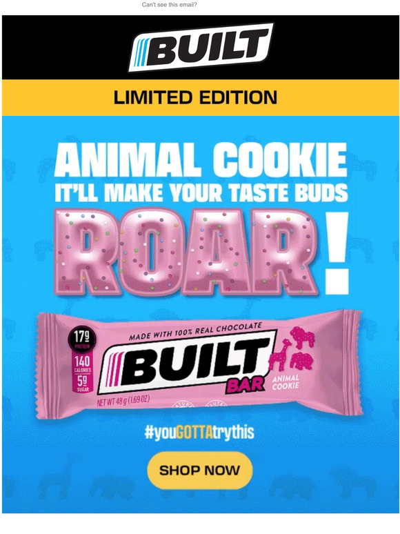 Built Bar Brownie Batter Puffs are here! Milled