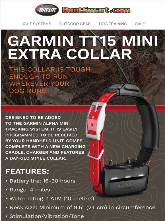 Garmin TT15 Mini Extra Collar