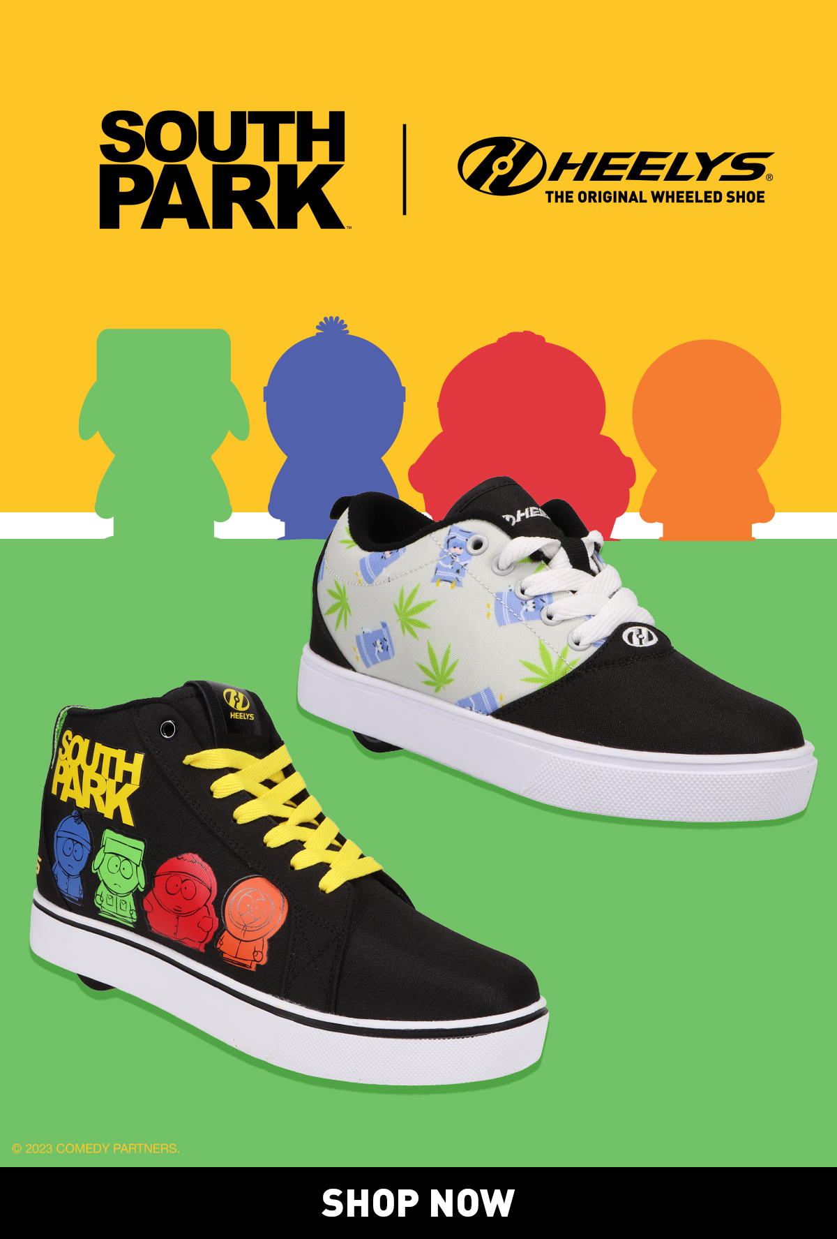 Heelys South Park x Heelys is Here! Milled