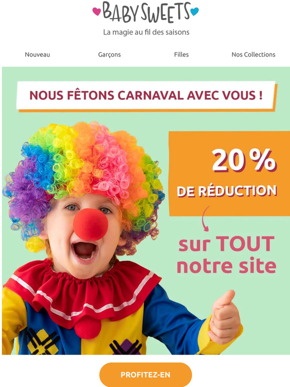 🎉 Nous fêtons aussi carnaval 🎉