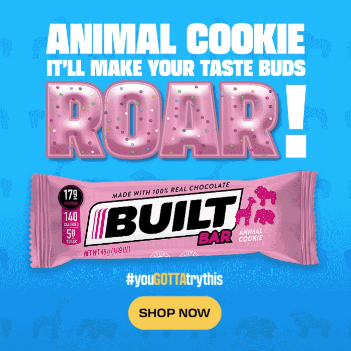 Built Bar Animal Cookie Built Bars Available Now! 😋 Milled