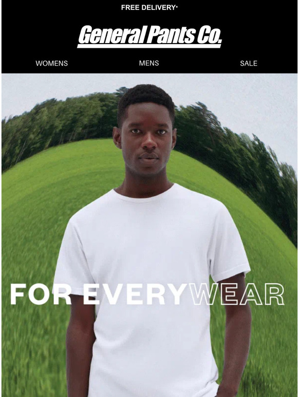 General Pants Co. ELEVATED ESSENTIALS. Milled