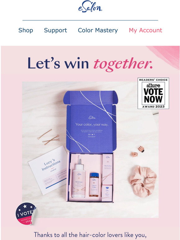 Calling all eSalon lovers! It’s time to vote. 📣