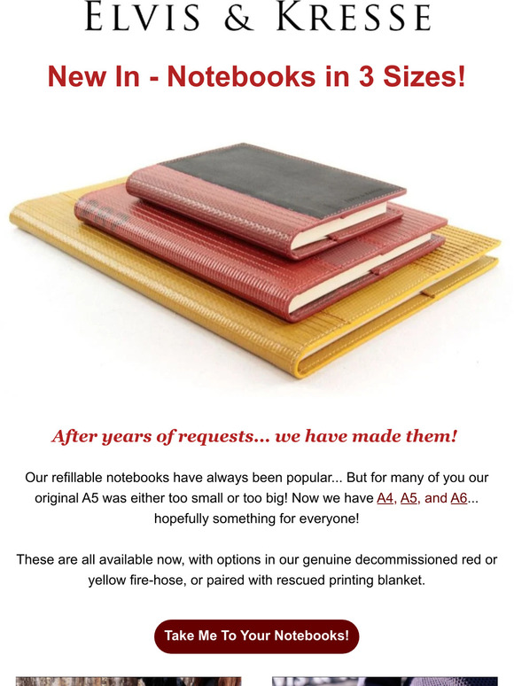 Our Notebooks Now In THREE Sizes! 📚