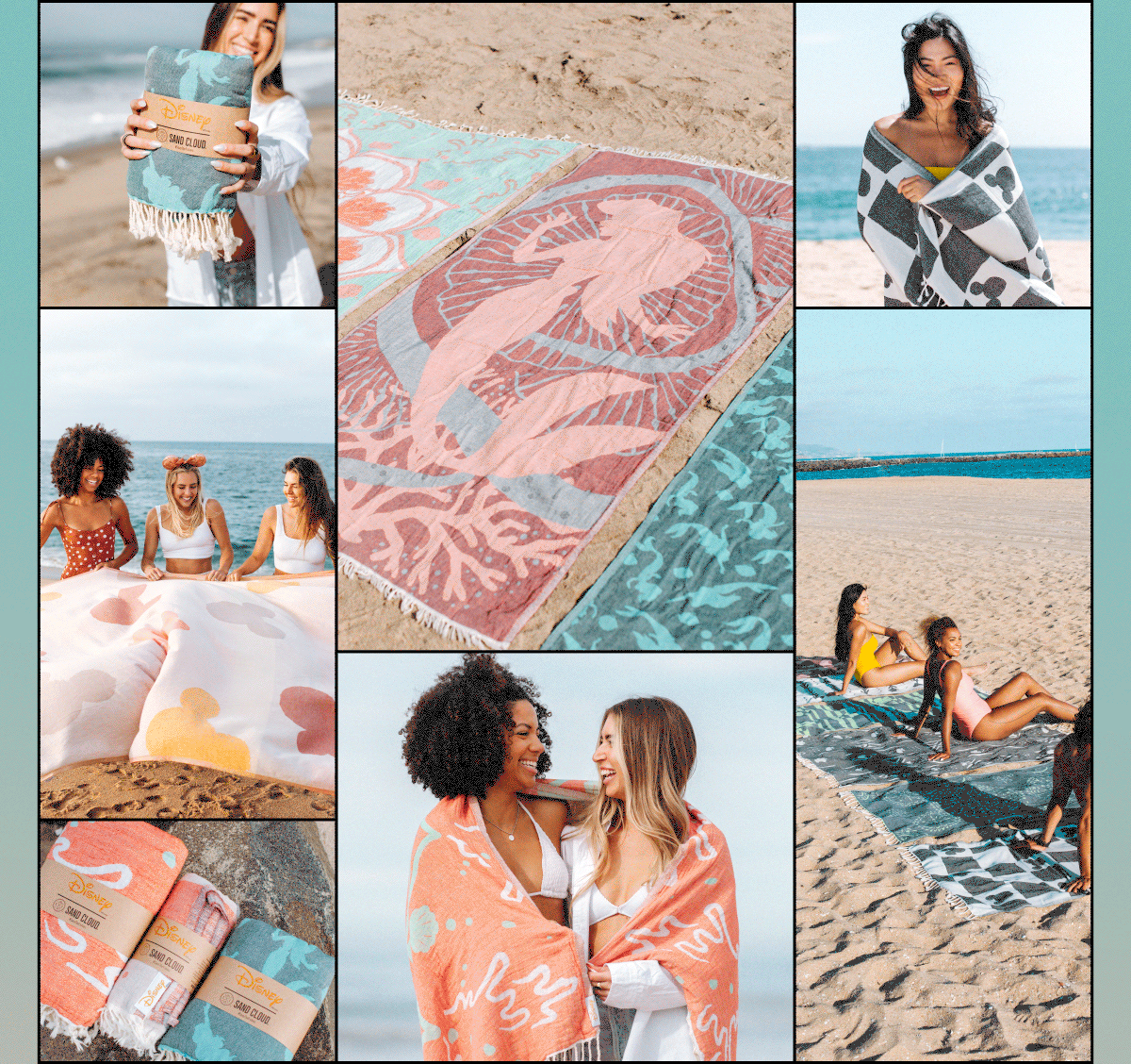 Sand Cloud Join our Disney Sand Cloud Little Mermaid waitlist Milled