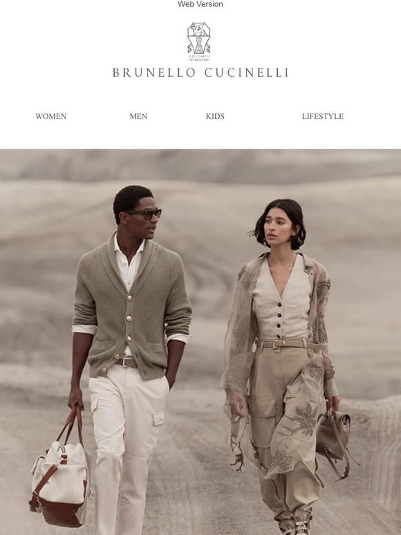 Brunello Cucinelli Fall 2023 Campaign: Bright Dimensions