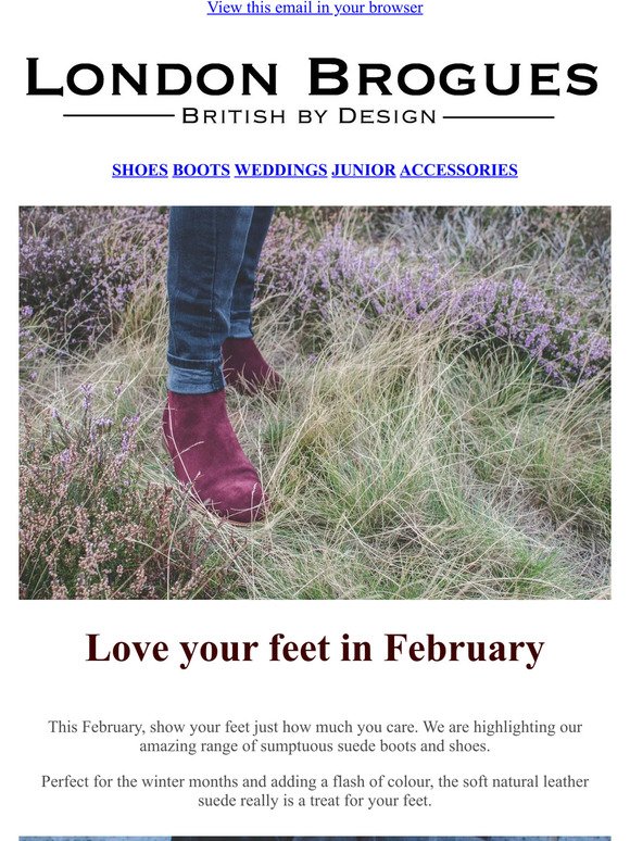 London Brogues | February Newsletter