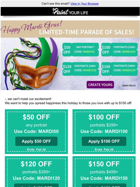 🎁🎁FOUR GIFTS for you this Mardi Gras🎁🎁