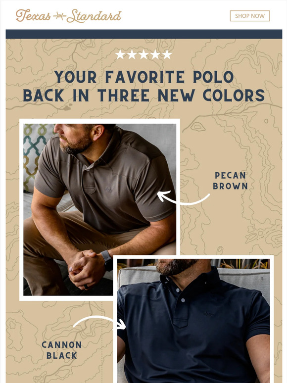 Modern Western Polo - Cannon Black