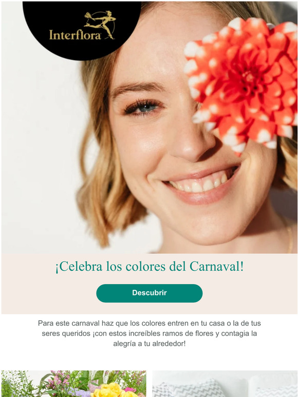 Celebra Carnaval con nuestras flores más coloridas