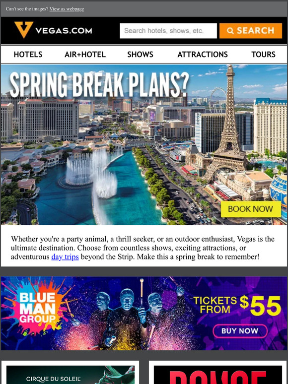 Vegas.com: Plan your next getaway to Vegas | Hotels from $24 | Milled