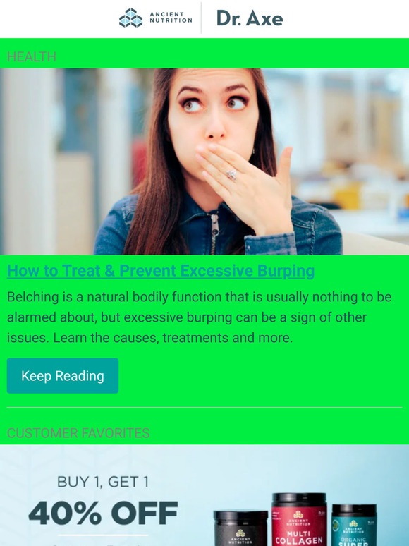 Ancient Nutrition How to Stop Excessive Burping Milled