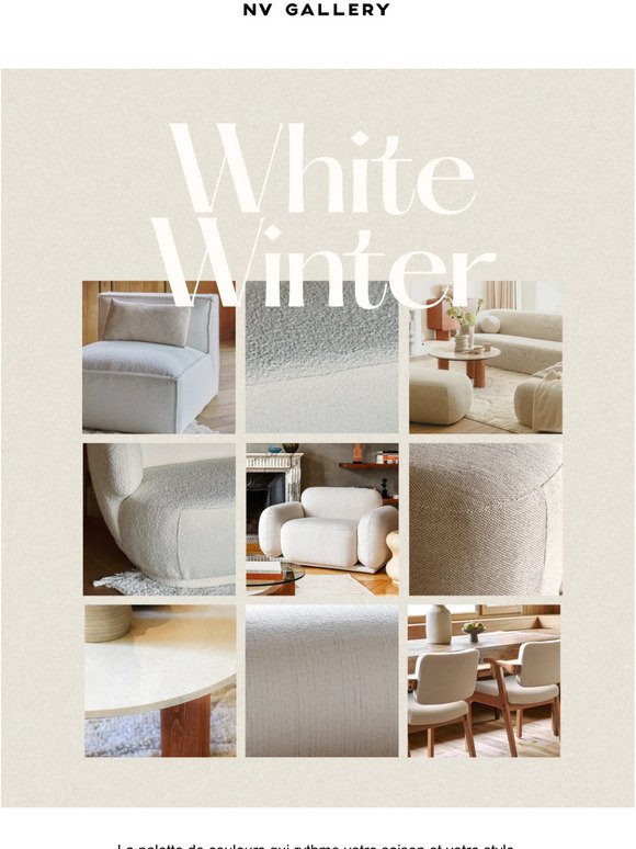 WHITE WINTER 🤍 by NV GALLERY