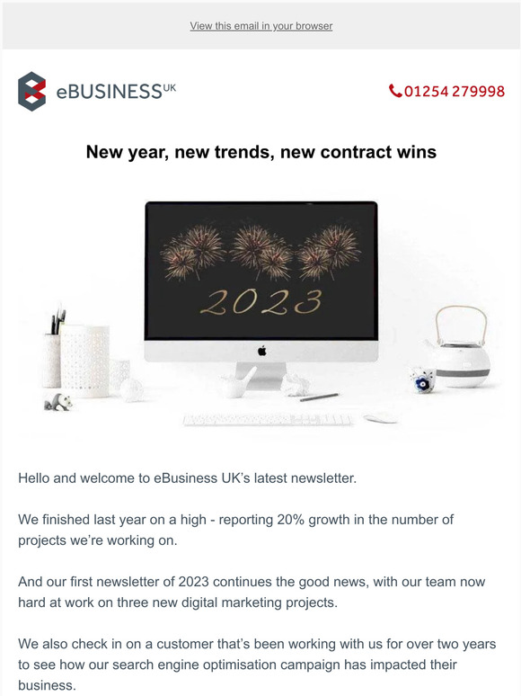 New year, new trends, new contract wins