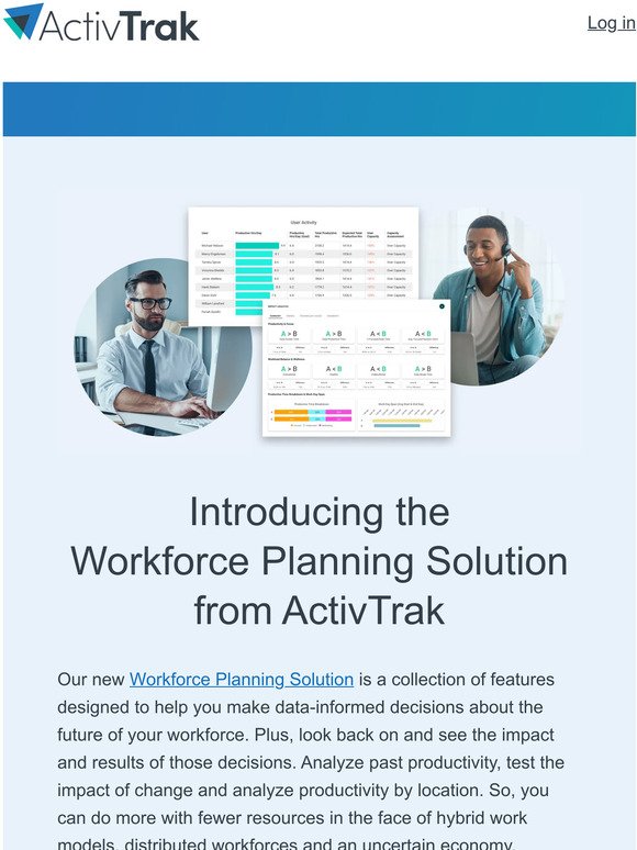 Discover the new Workforce Planning Solution from ActivTrak